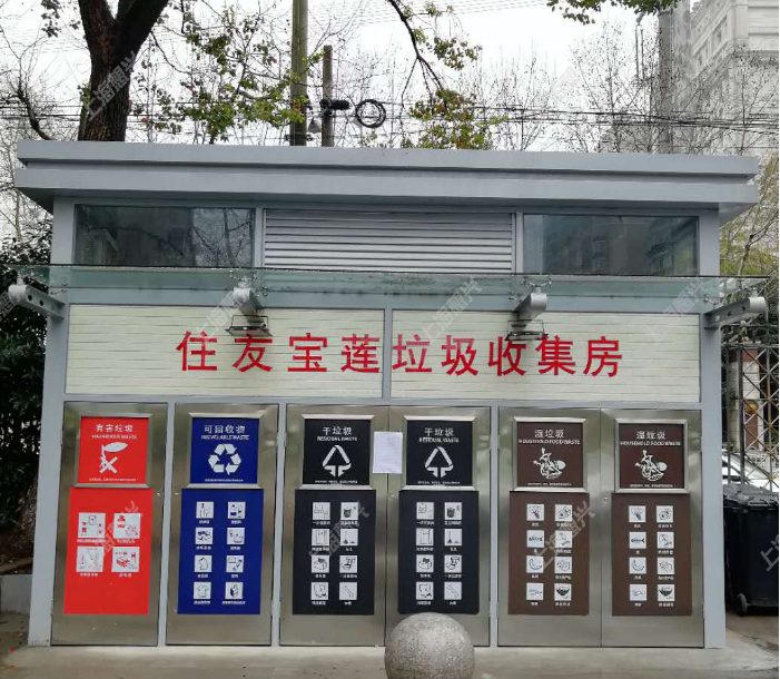 垃圾分類(lèi)收集房